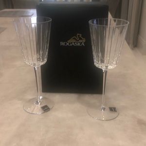 Rogaska Crystal Wine Glasses